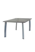 Mega SL tafel 175 x 100 zilver