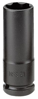 Facom lange impact doppen 1/2&apos; convex 32mm - NSB.32