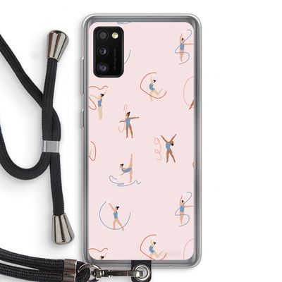 Dancing #3: Samsung Galaxy A41 Transparant Hoesje met koord