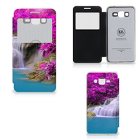 Samsung Galaxy Grand Prime Flip Cover Waterval - thumbnail