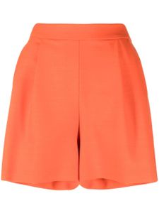 Fabiana Filippi short plissé à taille haute - Orange