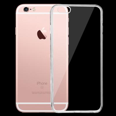 Voor iPhone 6 & 6s 0 75 mm Ultra-thin transparante TPU beschermende Case(Transparent)
