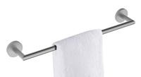 Handdoek rek Alonzo | Wandmontage | 66.5 cm | Enkel | RVS look - thumbnail