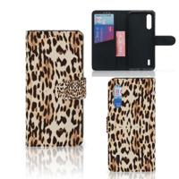Xiaomi Mi 9 Lite | Telefoonhoesje | Met pasjeshouder | Leopard