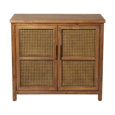 Webbing kast Bandung - bruin - 72x80.5x39 cm