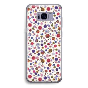 Planets Space: Samsung Galaxy S8 Transparant Hoesje