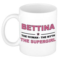 Bettina The woman, The myth the supergirl collega kado mokken/bekers 300 ml