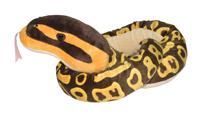 Pluche koningspython slangen knuffel 137 cm   -