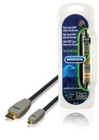 Bandridge High Speed HDMI kabel | 2 m | Blauw | 1 stuks - BVL1702 BVL1702