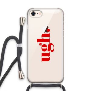 Ugh: iPhone 8 Transparant Hoesje met koord