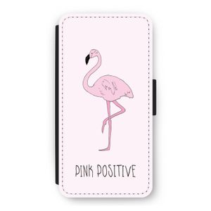 Pink positive: iPhone 12 Pro Flip Hoesje