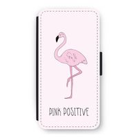 Pink positive: iPhone 12 Pro Flip Hoesje