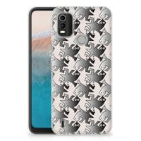 Nokia C21 Plus | TPU Hoesje | Salamander Grey