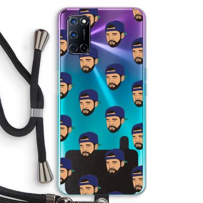 Drake Away: Oppo A52 Transparant Hoesje met koord