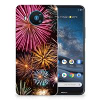 Nokia 8.3 | Sillicone Back Cover | Vuurwerk