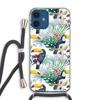 Tukans: iPhone 12 Transparant Hoesje met koord