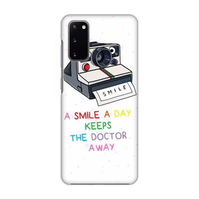 Smile: Volledig geprint Samsung Galaxy S20 Hoesje