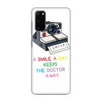Smile: Volledig geprint Samsung Galaxy S20 Hoesje