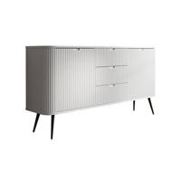 Meubella Dressoir Zakari - Wit - 168 cm - thumbnail