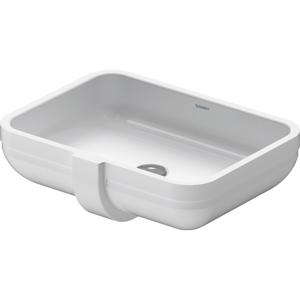 Duravit Happy d.2 inbouw wastafel 48x38,5 cm Gliss wit 04574800001