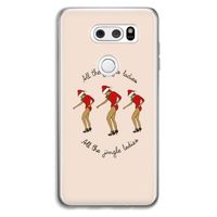 Jingle Ladies: LG V30 Transparant Hoesje
