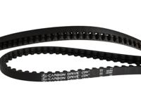 Gates cdn belt carbon drive 122 tands zwart