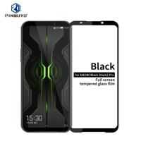 PINWUYO 9H 2.5D Full Screen Tempered Glass Film for Xiaomi Black shark2 Pro?Black?