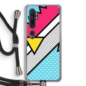 Pop Art #3: Xiaomi Mi Note 10 Pro Transparant Hoesje met koord