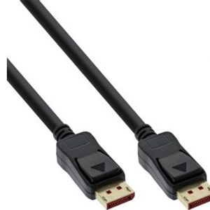 InLine 17255P DisplayPort kabel 0,5 m Zwart