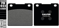 GALFER remblokken "fd022" brake pad fd022 g1054 organic