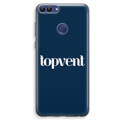 Topvent Navy: Huawei P Smart (2018) Transparant Hoesje