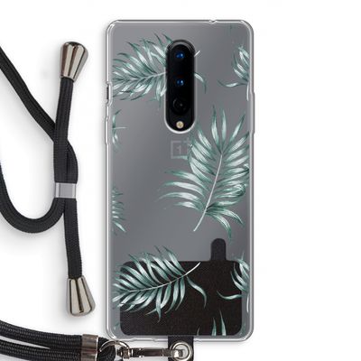 Simple leaves: OnePlus 8 Transparant Hoesje met koord