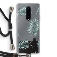 Simple leaves: OnePlus 8 Transparant Hoesje met koord