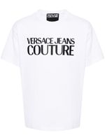 Versace Jeans Couture t-shirt en coton à logo imprimé - Blanc - thumbnail