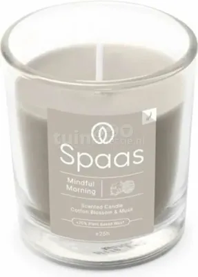 Spaas Geurkaars in Glas Mindful Morning