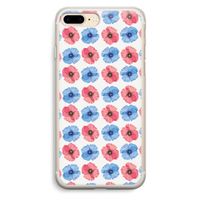 Klaproosjes: iPhone 7 Plus Transparant Hoesje