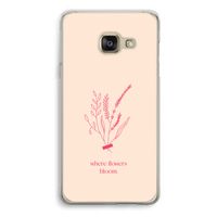 Where flowers bloom: Samsung A3 (2017) Transparant Hoesje Where flowers bloom: Samsung A3 (2017) Transparant Hoesje