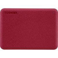 Toshiba Canvio Advance externe harde schijf 2 TB 2.5" USB Type-A 2.0/3.2 Gen 1 (3.1 Gen 1) Rood - thumbnail