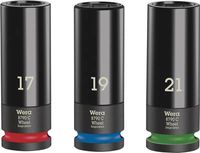 Wera 05004595001 3-delige Wheel Impaktor Dopsleutelset 1 - 1/2&apos;&apos; - 85mm - 05004595001