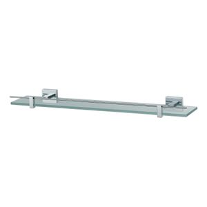 Planchet Haceka Kosmos | Wandmontage | 60 cm | Messing | Vierkant | Chroom