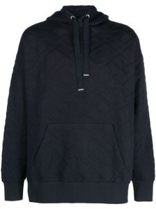 Tommy Hilfiger hoodie à motif monogrammé - Bleu