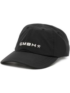GmbH casquette à logo brodé - Noir