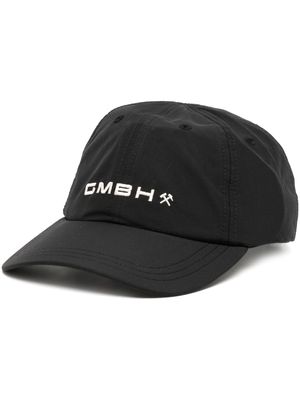 GmbH casquette à logo brodé - Noir