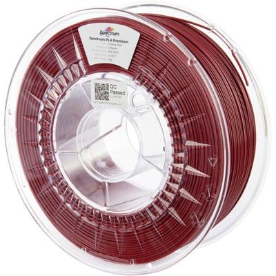 Spectrum Filaments 80844 PLA Premium Filament PLA kunststof Hoge treksterkte 1.75 mm 1000 g Cherry Red, Rood 1 stuk(s)