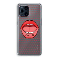 Yolo Denise: Oppo Find X3 Transparant Hoesje