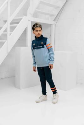 Black Bananas Limit V2 Trainingspak Kids Donkerblauw - Maat 140 - Kleur: DonkerblauwLichtblauw | Soccerfanshop