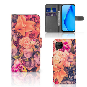 Huawei P40 Lite Hoesje Bosje Bloemen