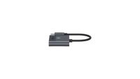 Rapoo UCR-3001 geheugenkaartlezer USB 3.2 Gen 1 (3.1 Gen 1) Type-C Zwart - thumbnail