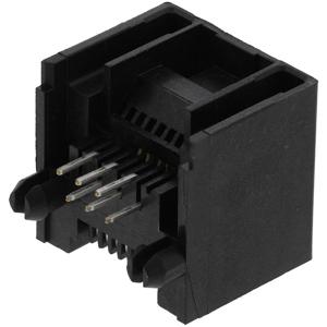 Molex Cat 3 Mod Jack/Plug 438600002 Bus Zwart 1 stuk(s)