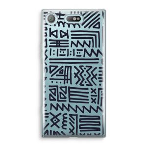 Marrakech print: Sony Xperia XZ1 Compact Transparant Hoesje